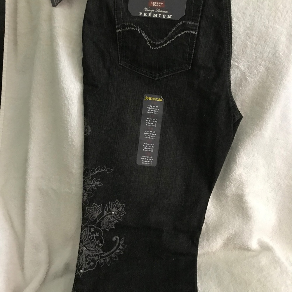 NWT Jeanstar  Size 10 stretch Legend Wash Vintage